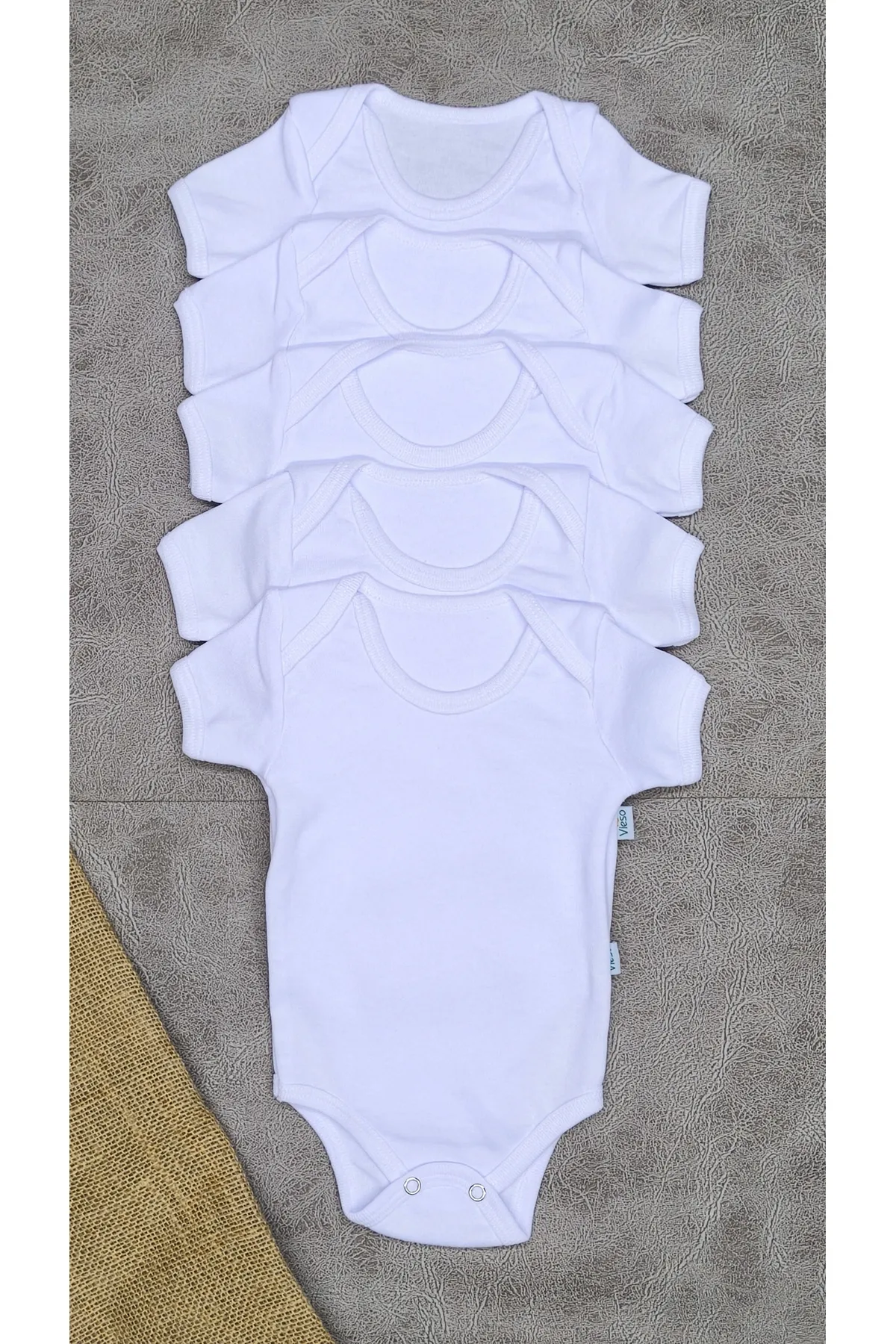 Bebek Organik Pamuklu Body 3lü Set