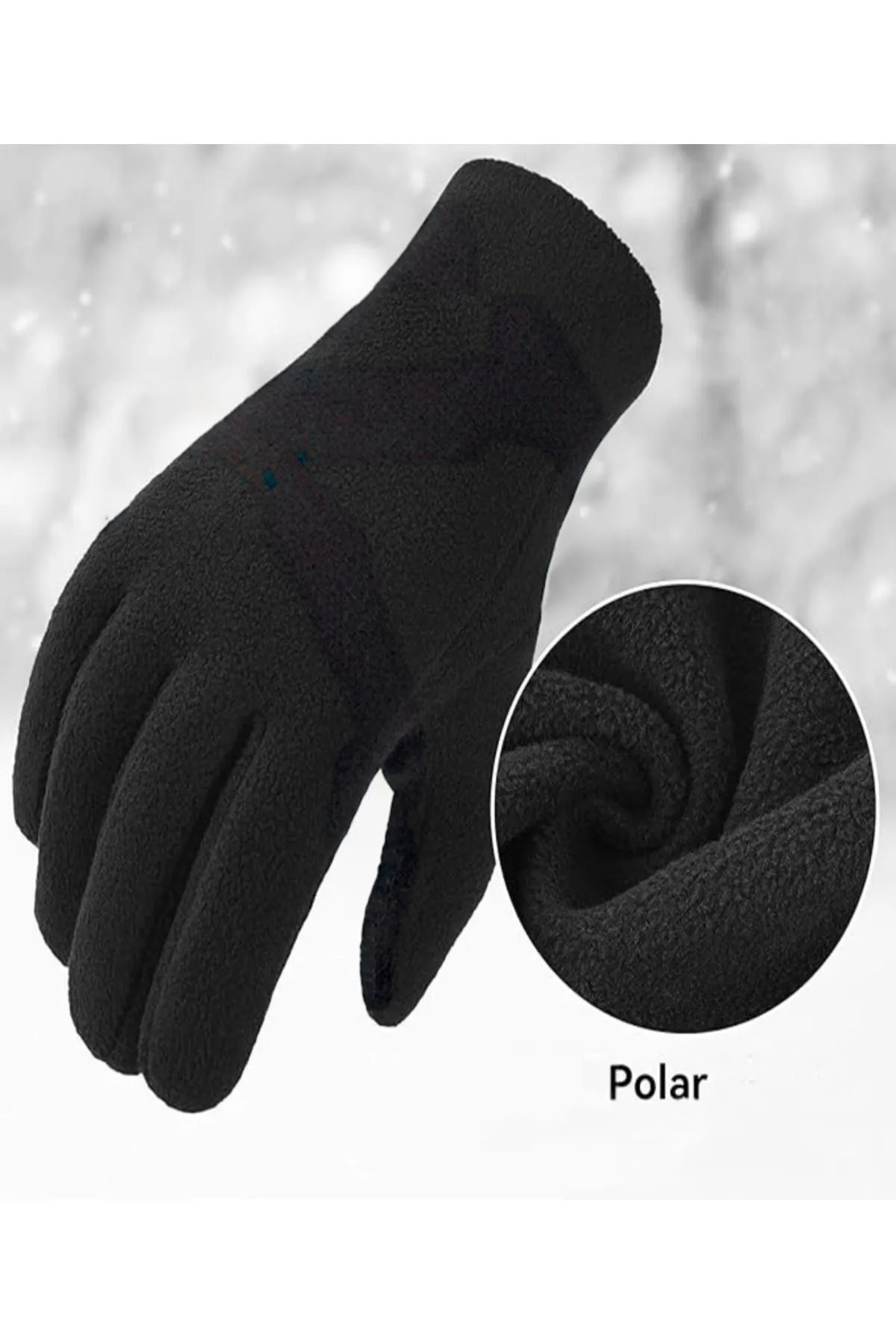 Erkek Polar Eldiven Dokunmatik