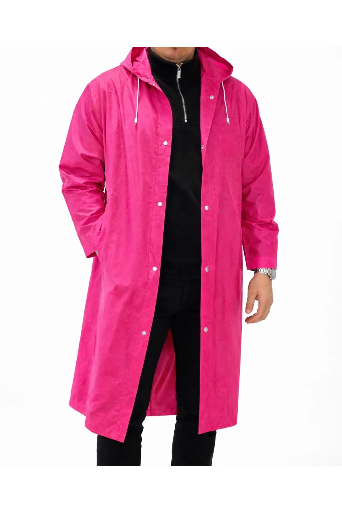 Unisex Rüzgarlık Kapüşonlu