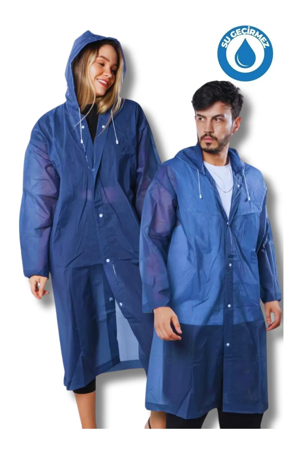 Unisex Rüzgarlık Kapüşonlu